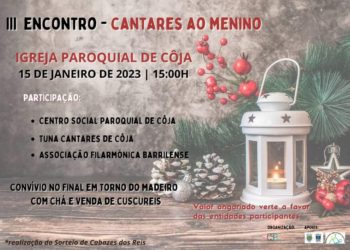15 Jan - 15:00 / 18:00 - Cantares ao Menino