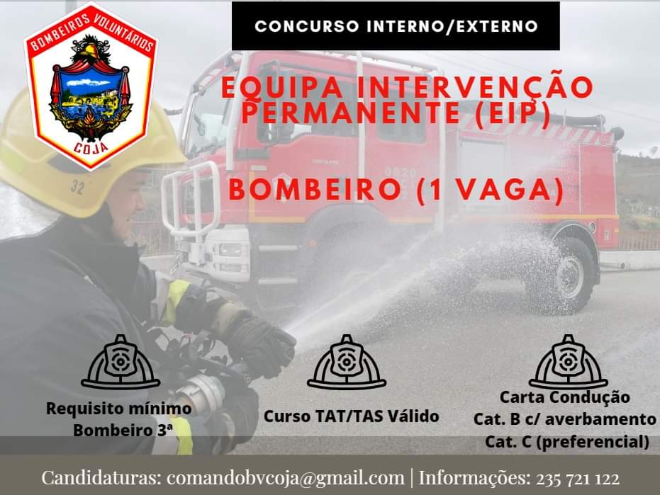 Abertura de Concurso - Equipa de Intervenção Permanente (EIP)
