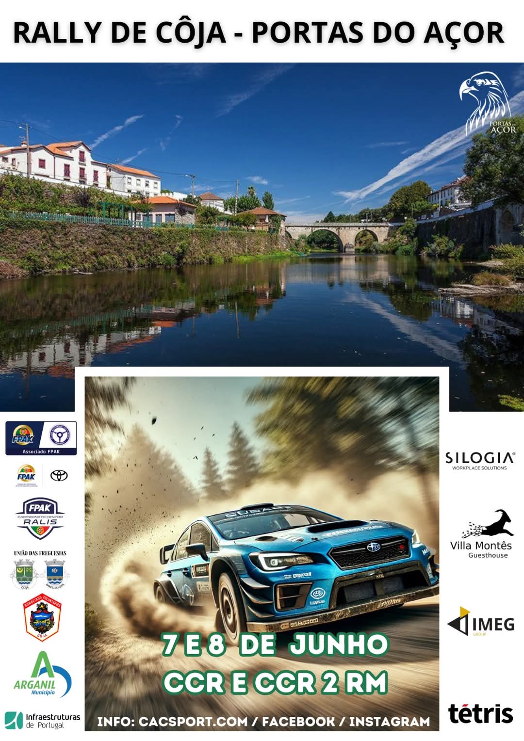 7 e 8 Junho - Rally de Coja